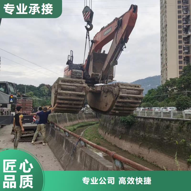 水上船挖机打桩租赁产品型号参数同城经销商