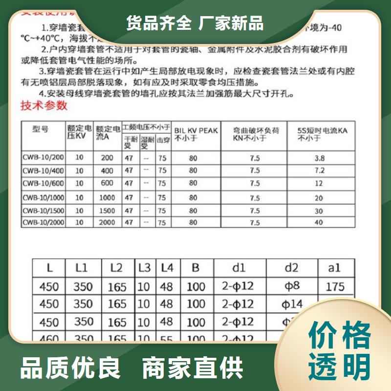 【穿墙套管】CWLB-35/1500A货源充足