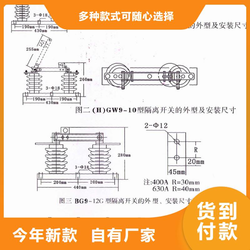 单极隔离开关GHW9-10/630推荐厂家认准大品牌厂家