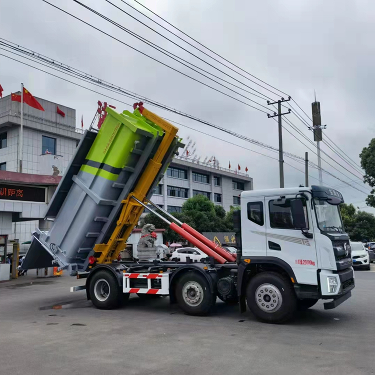 泥浆粪水转运车18立方粪便自卸车实力老厂高质量高信誉