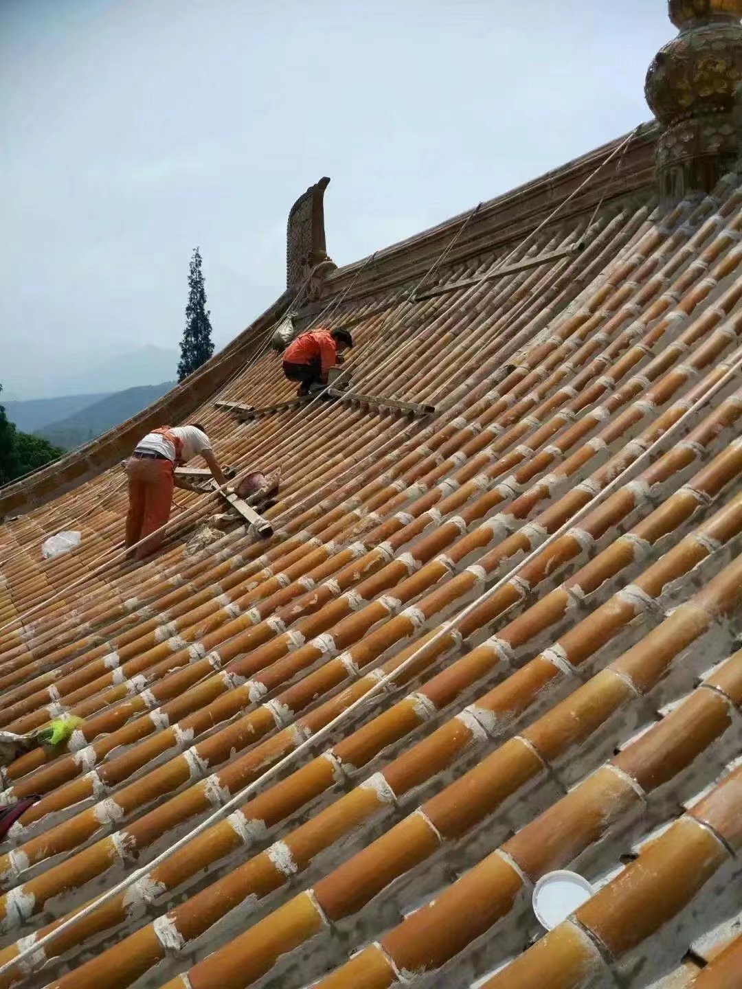 琉璃瓦屋面防水修缮建筑防水修缮多图源厂直接供货