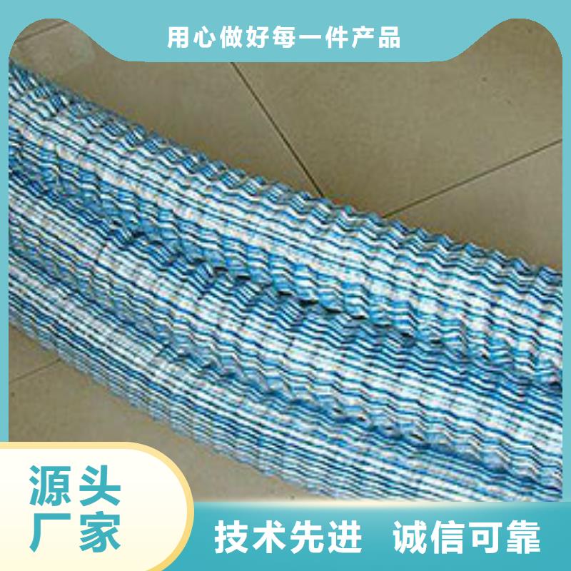 加筋式软式透水管，钢塑软式透水管】当地货源
