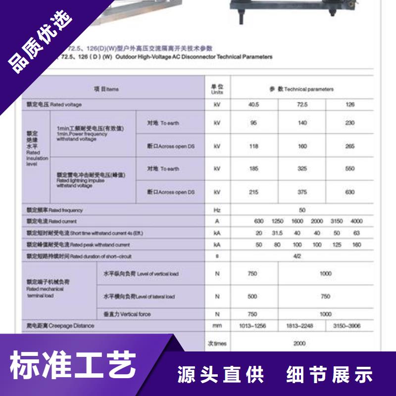 GNF38-10/400-25隔离开关专注生产制造多年