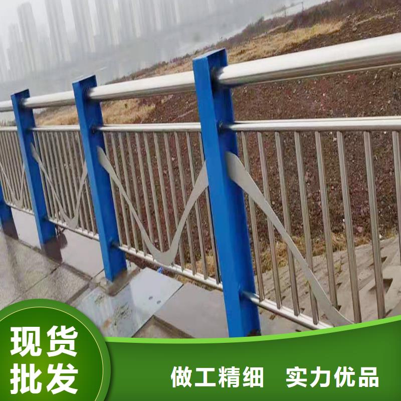304不锈钢桥梁栏杆厂诚信经营稳固结实不锈钢景观护栏厂家现货供应