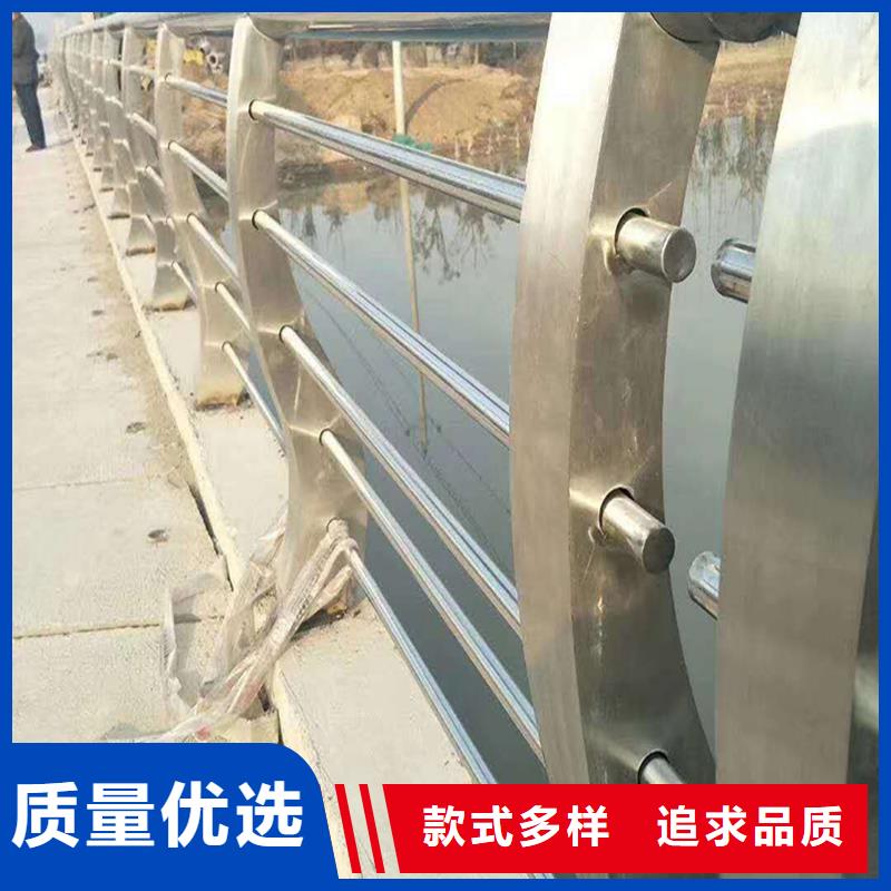 304不锈钢复合管栏杆厂诚信经营上色均匀不锈钢景观护栏本地品牌