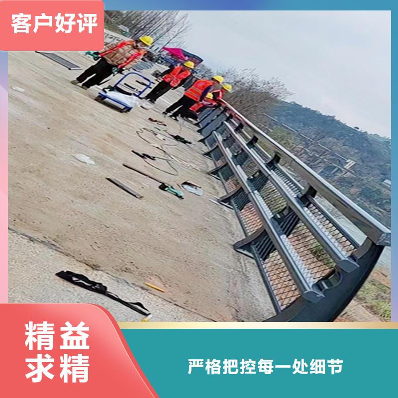 Q355B不锈钢桥梁栏杆安装精心选材桥梁护栏送货上门