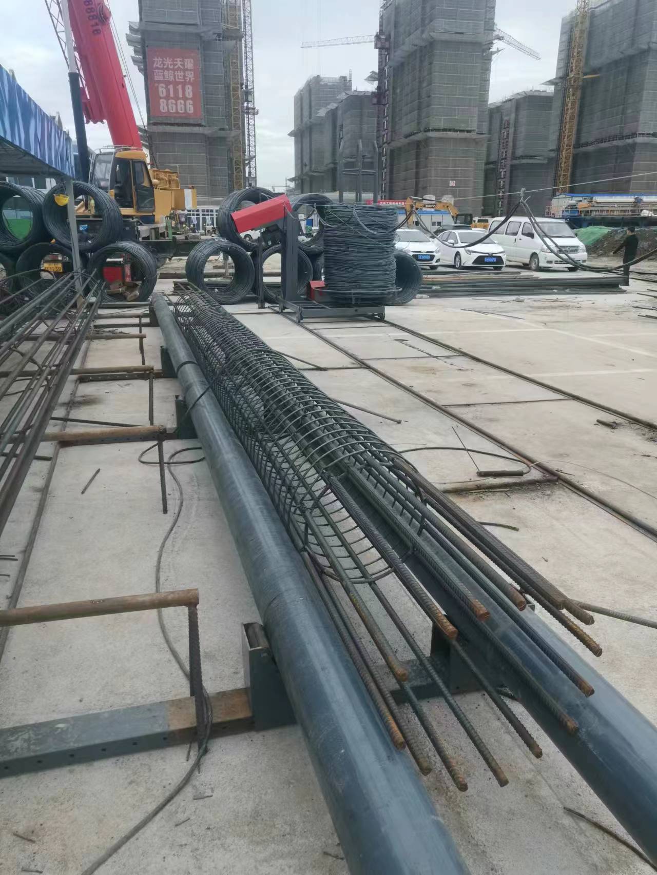 新型数控钢筋笼成型机效率怎么样
