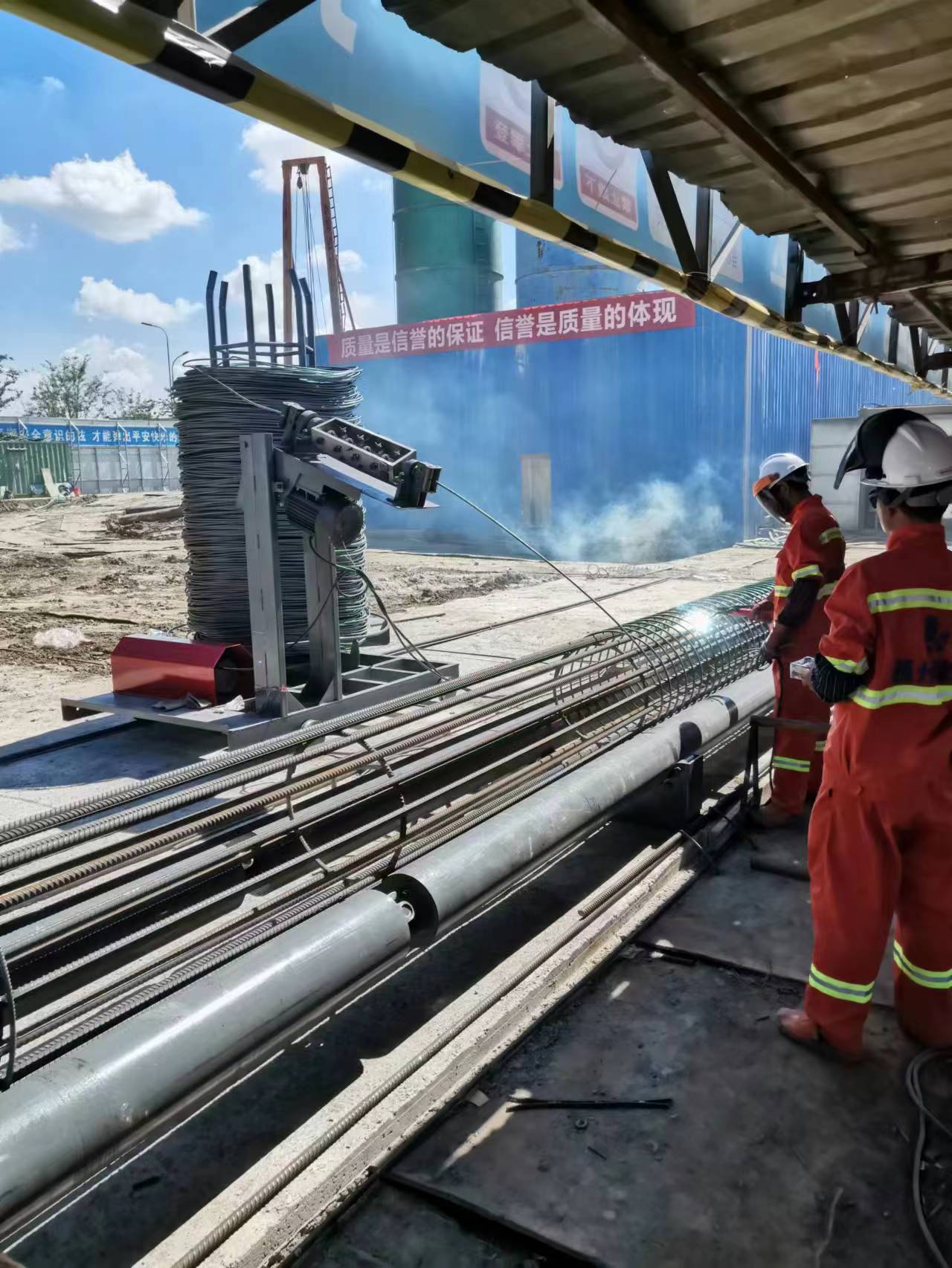 钢筋笼缠绕机制造厂商质量上乘