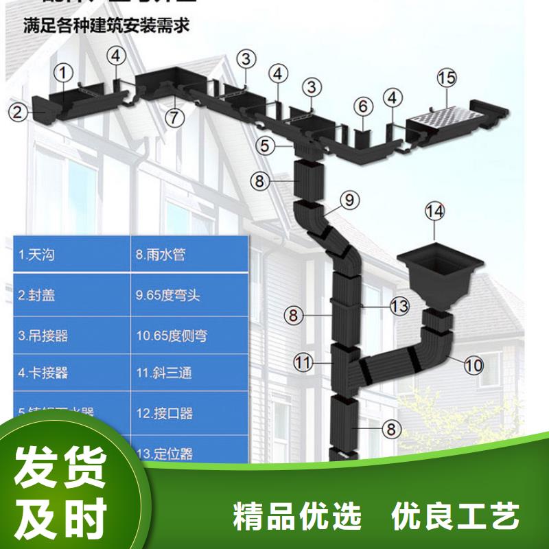 彩铝落水管批发价格推荐商家