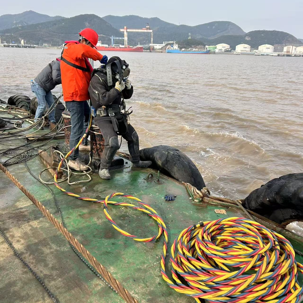 水下切割：水下井口作业响应迅速