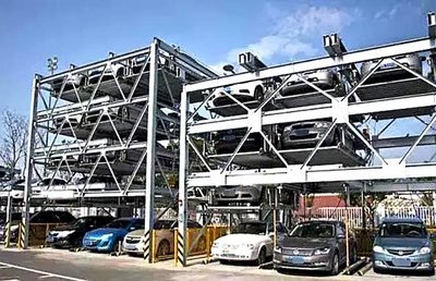 同质量四柱停车，我们价格更合理