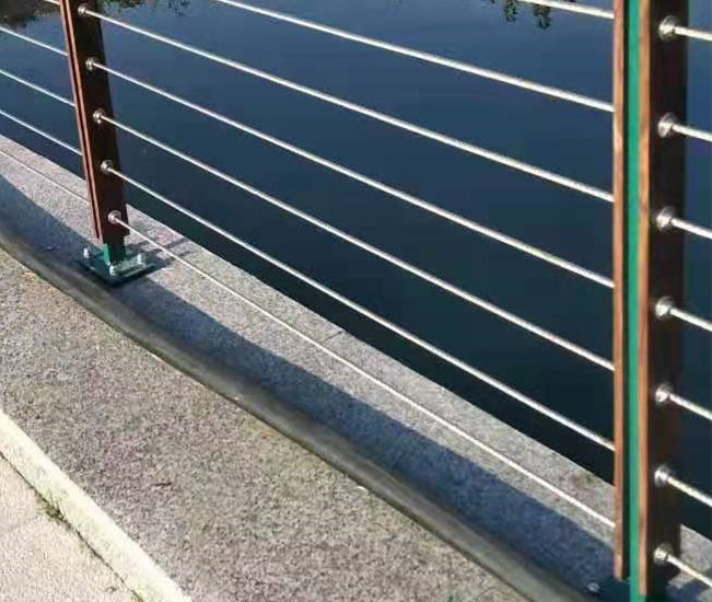河道护栏【多图】厂家工艺先进