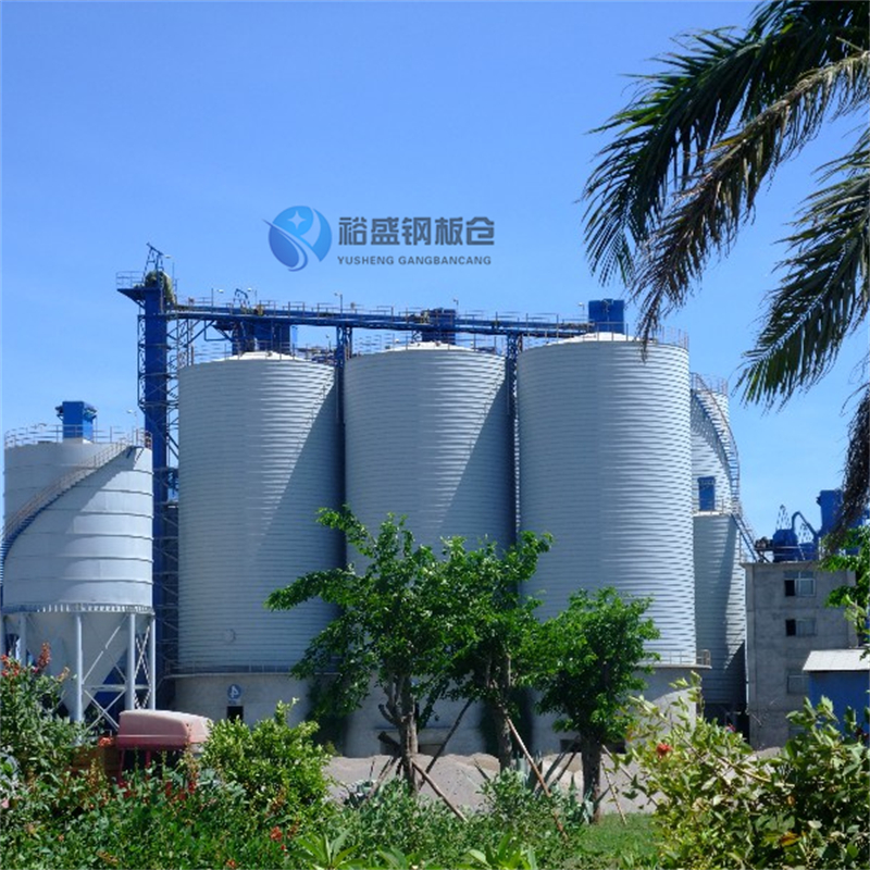 矿渣微粉钢板仓现货批发价格