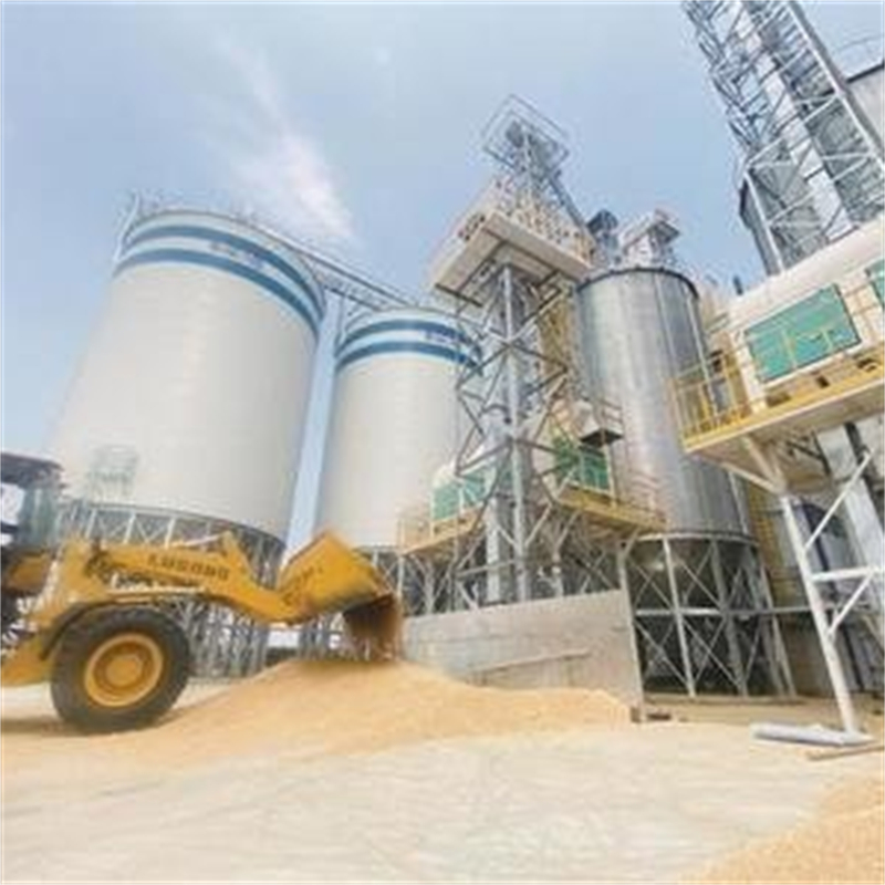 镀锌装配式粮仓钢板仓厂家-交期短