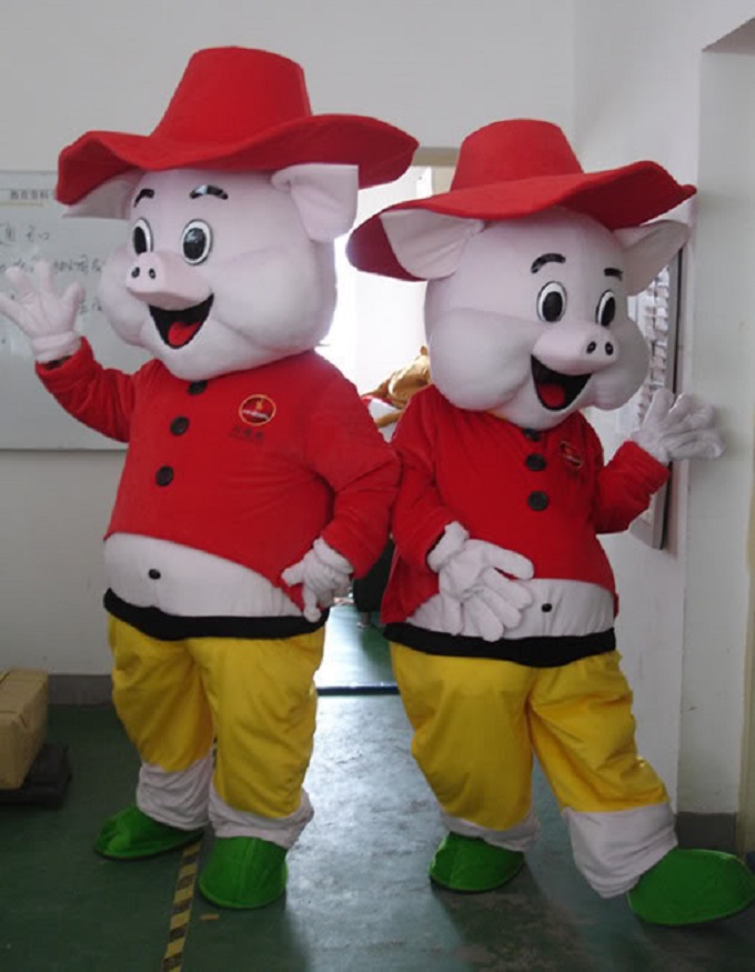 黑龙江哈尔滨卡通行走人偶定做厂家/大号吉祥物服饰