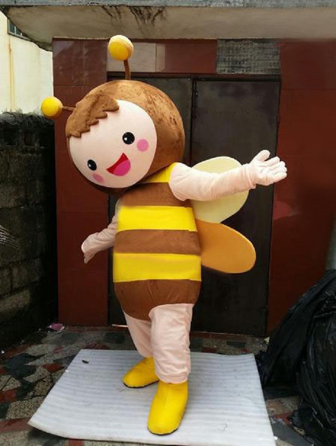河北石家庄卡通行走人偶制作厂家/节日毛绒公仔供货