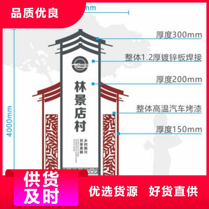 校园美丽乡村仿古标识牌实力雄厚生产型