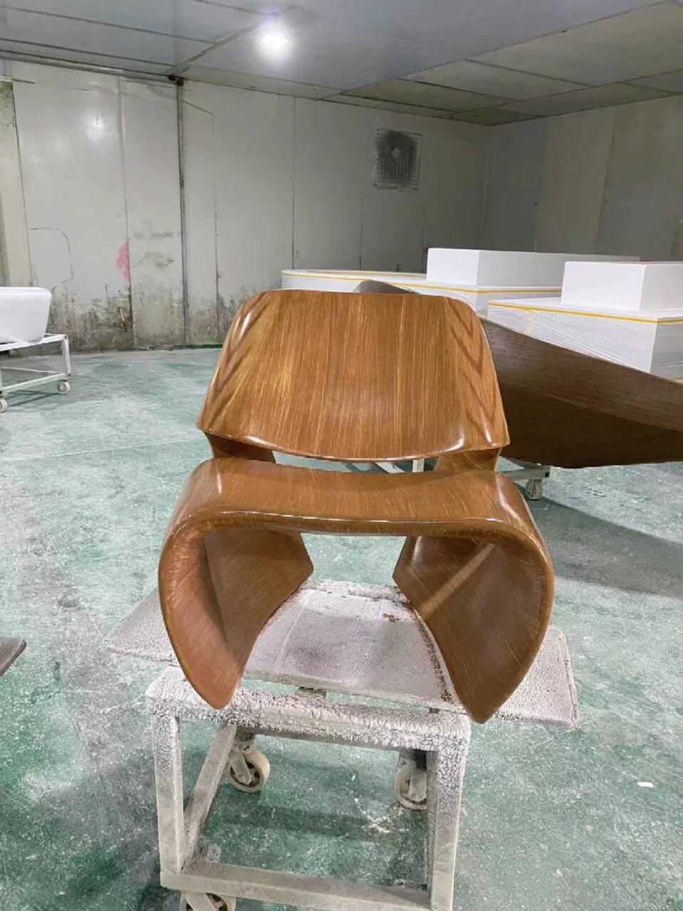 廊架护栏木纹漆，钢结构仿木纹漆，仿古木纹漆厂家定制