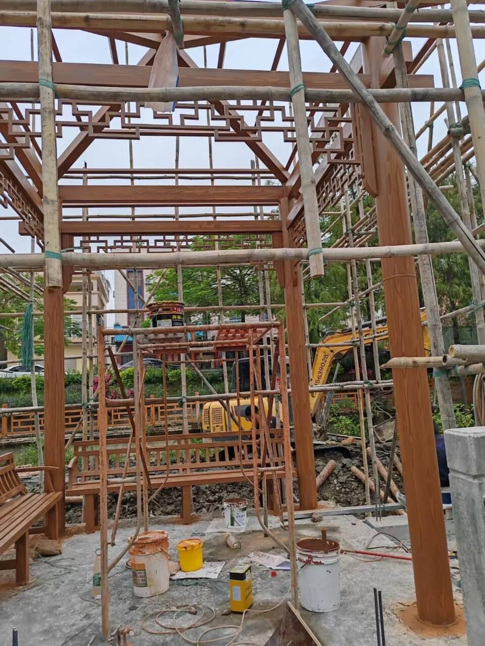 钢结构金属面木纹漆施工多少钱琼海市