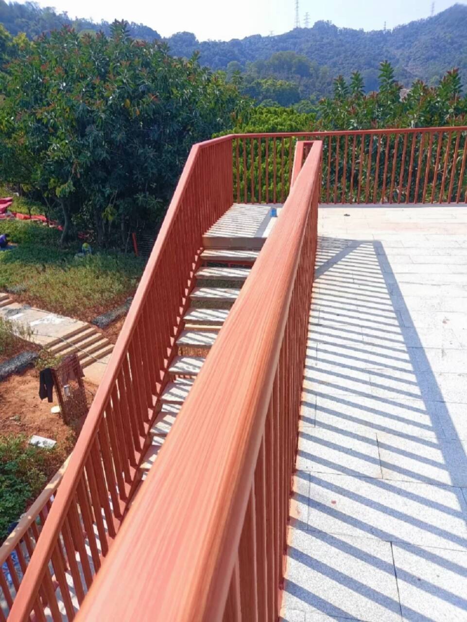 仿古园林建筑木纹漆加盟多少钱源头工厂