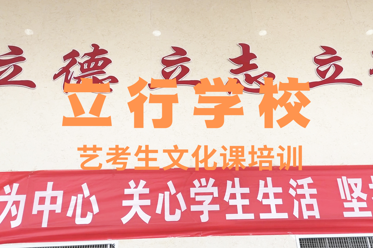 【艺考文化课补习】艺考复读清北班学真技术