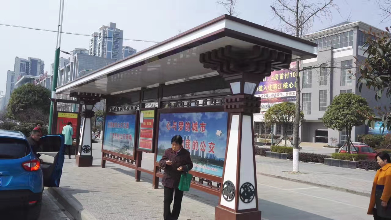 乐东县仿古候车亭性价比高专注细节更放心