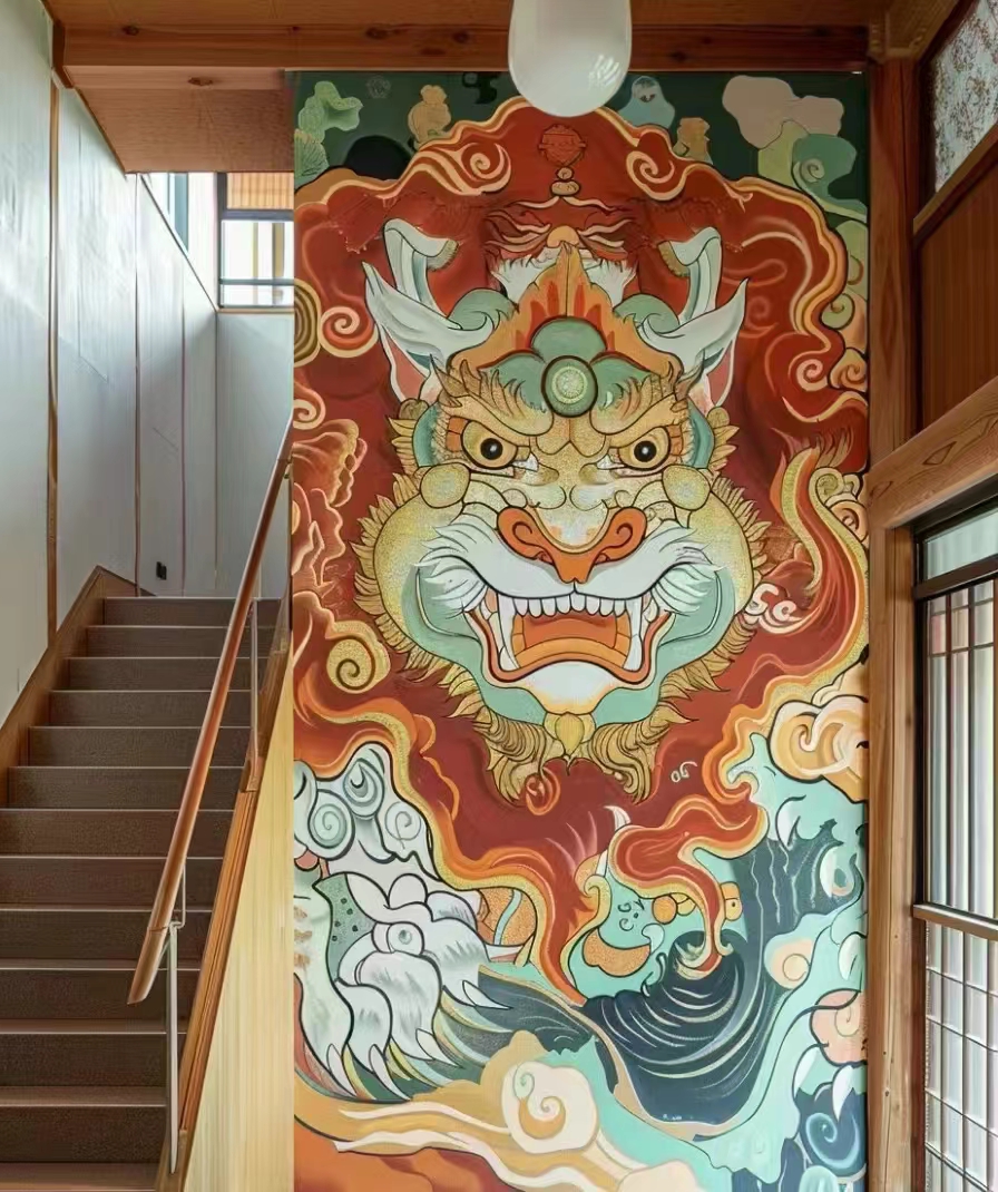 外墙彩绘手绘墙绘画涂鸦公司